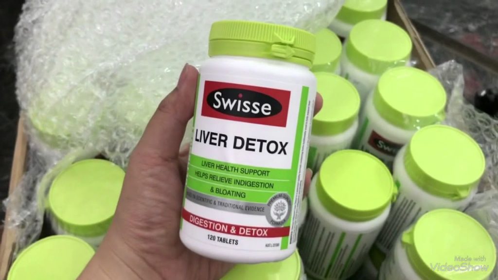 Giải độc gan swisse liver detox